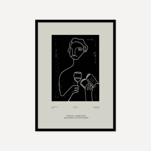 그릿시즌 산드라 블로멘 마스차인스키 / Genius (액자포함, 50x70)