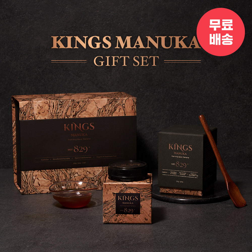 [에너지스쿱] 위드링크러브 킹 아일랜드 킹스 마누카 829+  GIFT SET