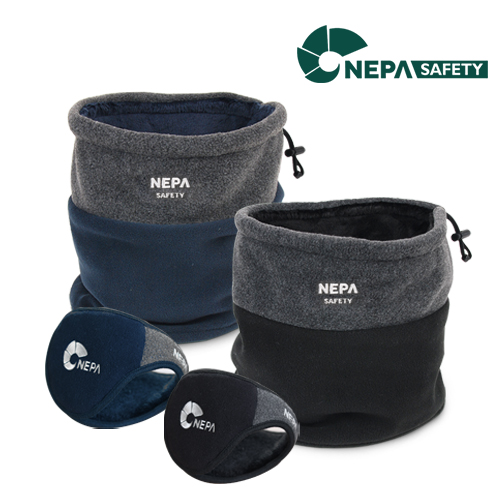 NEPA 듀오 귀마개 1개 + NEPA 듀오 넥워머 1개 세트