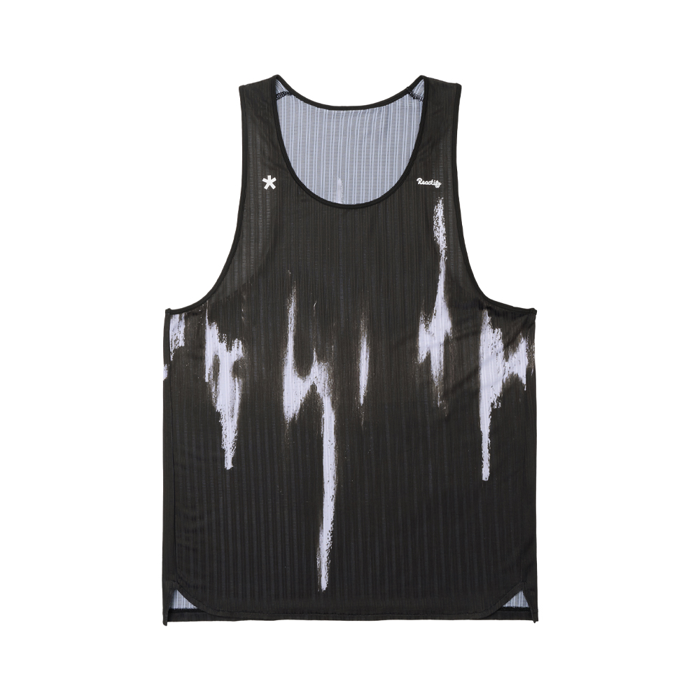 Race Pulse Singlet Black