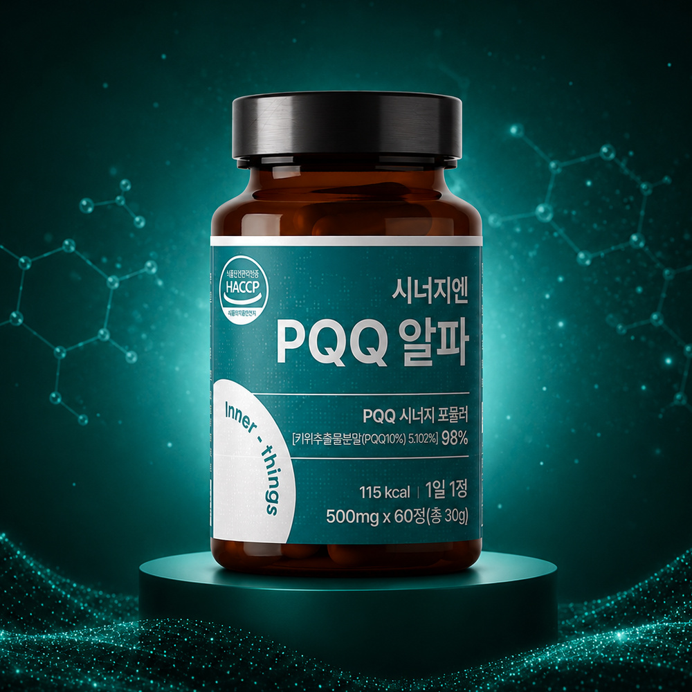 [이너띵스] (1+1) 시너지엔 PQQ 알파 500mg x 60정