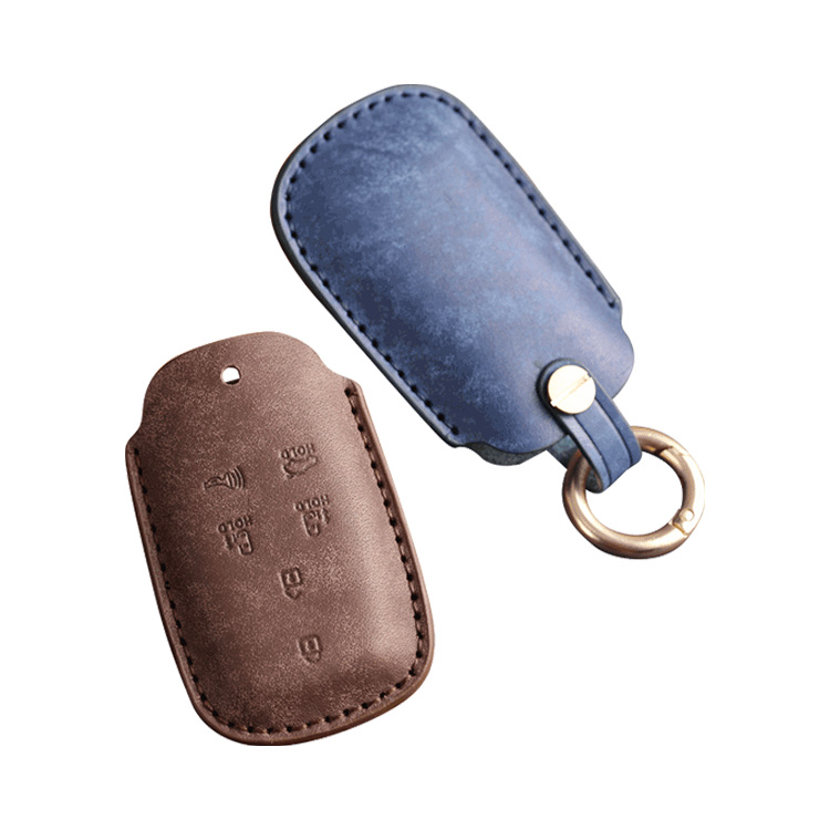 카우하이드 소가죽 키케이스 (키체인 양면각인 금박 추가)