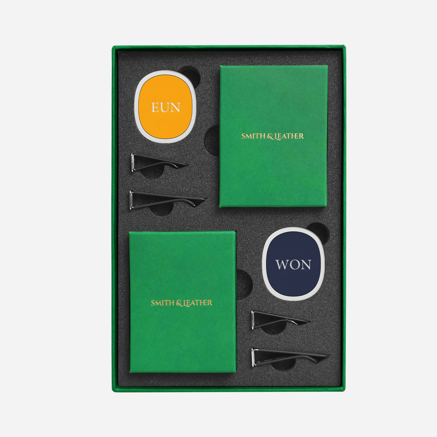 차량용 방향제 2P_각인포함 (악어엠보 가죽)