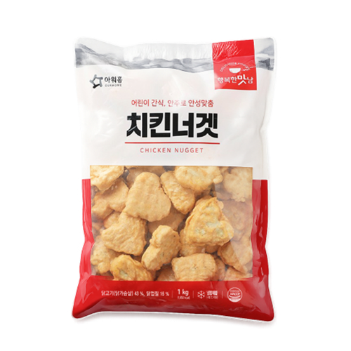 아워홈_치킨너겟(★실입수량:45±5) 행복한맛남_(약20g*48~52)