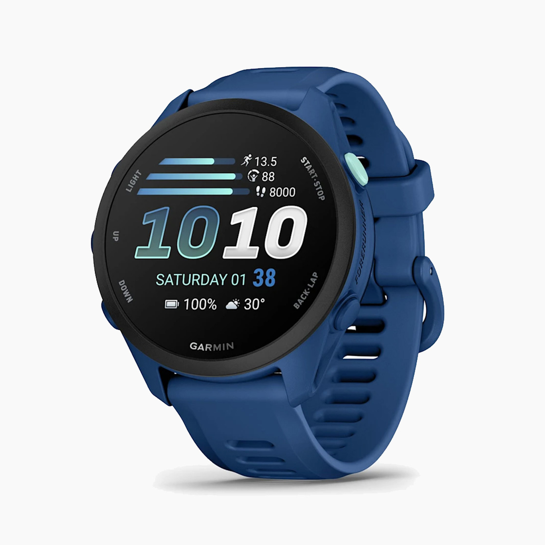 [가민] 포러너70 러닝 GPS 스마트워치 타이달블루, 42.6mm (010-04307-15)
