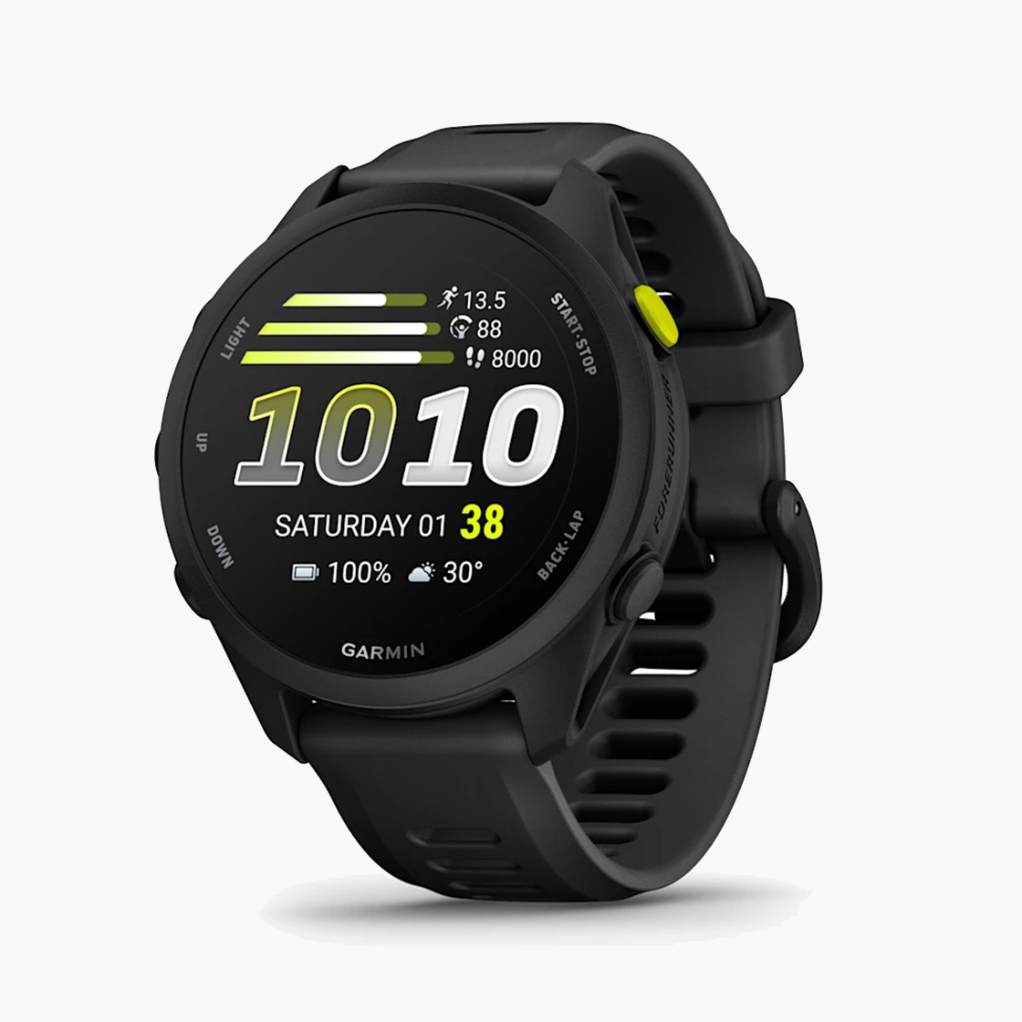 [가민] 포러너70 러닝 GPS 스마트워치 블랙, 42.6mm (010-04307-10)