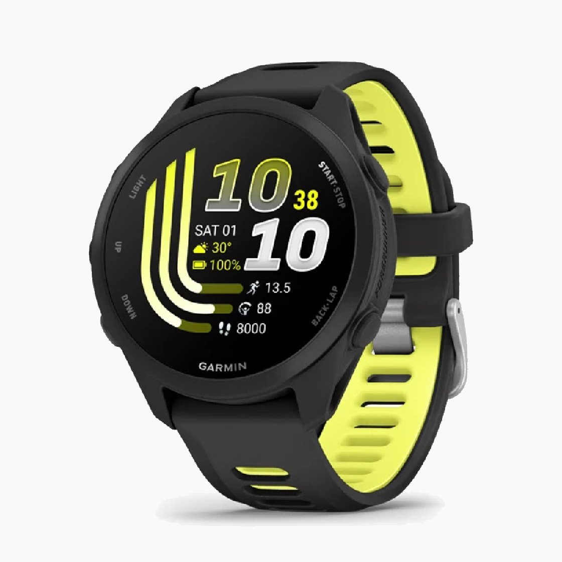 [가민] 포러너170 러닝 GPS 스마트워치 블랙, 42.6mm (010-03920-50)