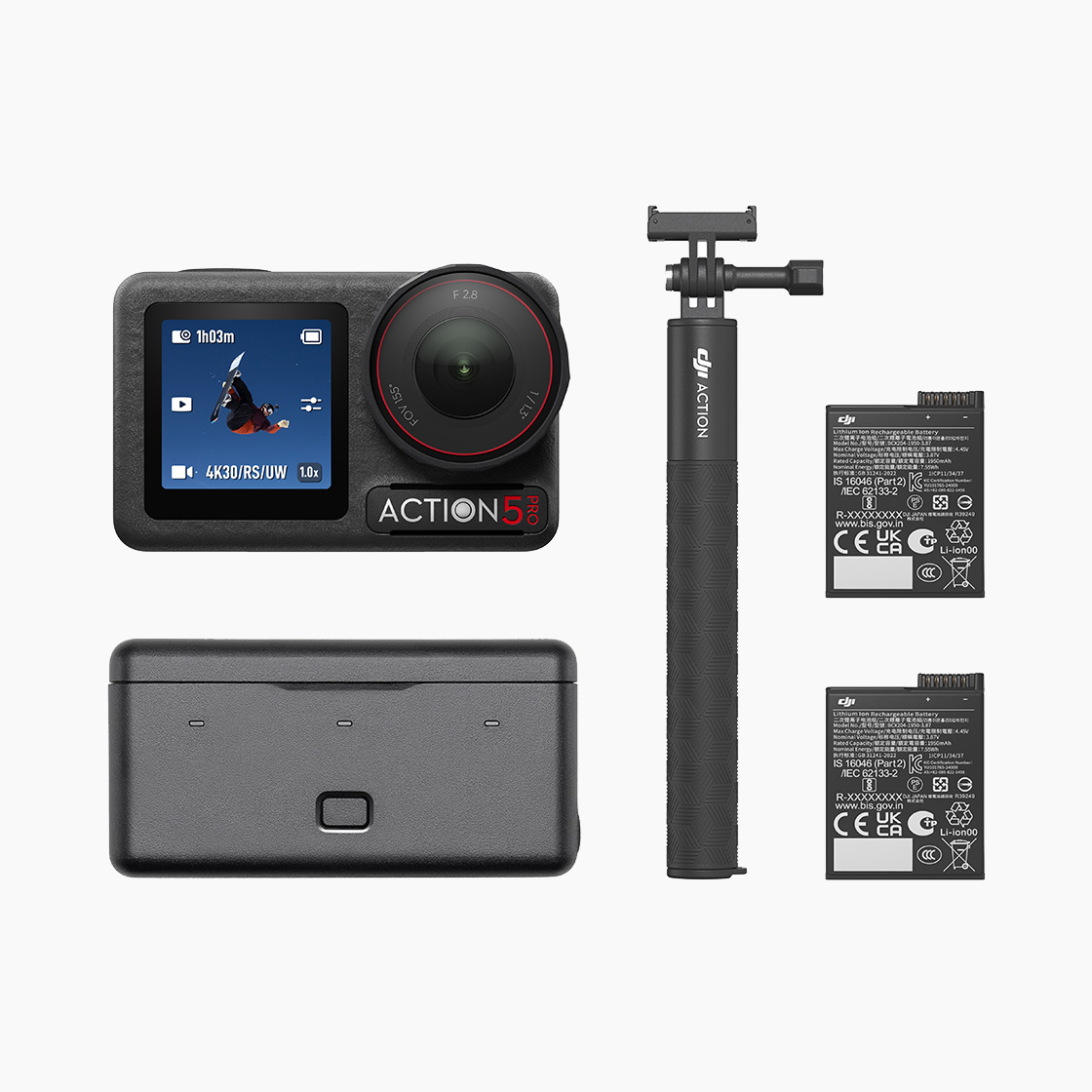 [임직원] DJI Osmo Action 5 Pro 어드벤쳐 콤보 액션캠