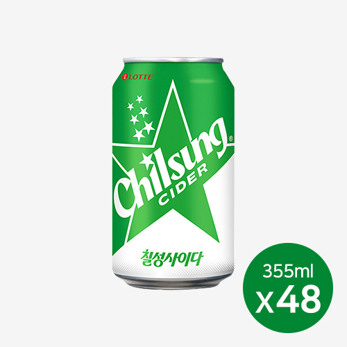 칠성사이다 355ml x 48개 (업소용)