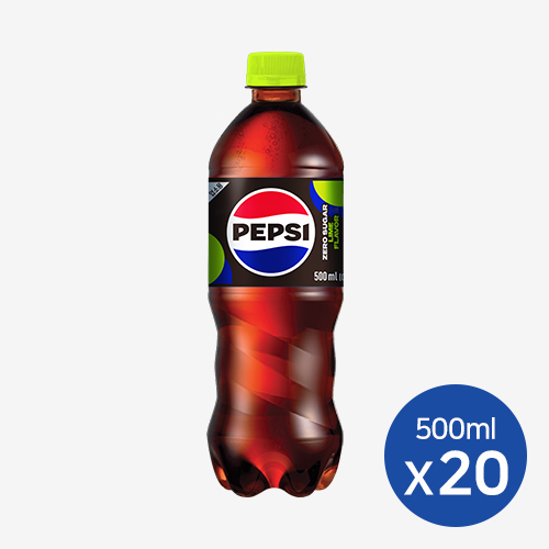 펩시 제로슈거 라임향 500ml x 20개 (업소용)