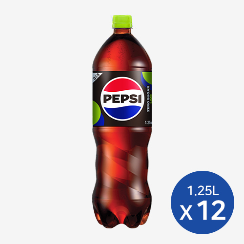 펩시 제로슈거 라임향 1.25L x 12개 (업소용)