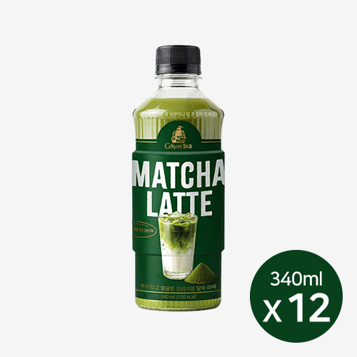 실론티 말차라떼 340ml x 12개