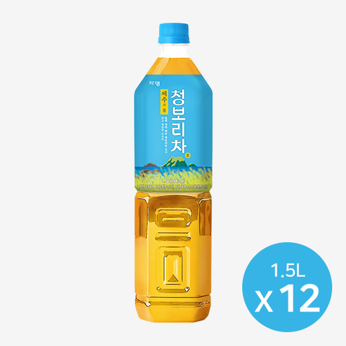 제주의봄 청보리차 1.5L x 12개