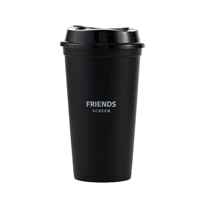 FRIENDS SCREEN 리유저블컵 - 블랙
