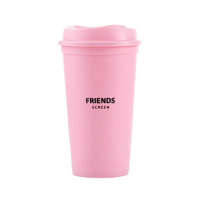 FRIENDS SCREEN 리유저블컵 - 분홍