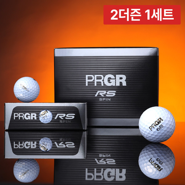 [PRGR] RS 스핀 3피스 우레탄 골프공 (2박스/총 24구)
