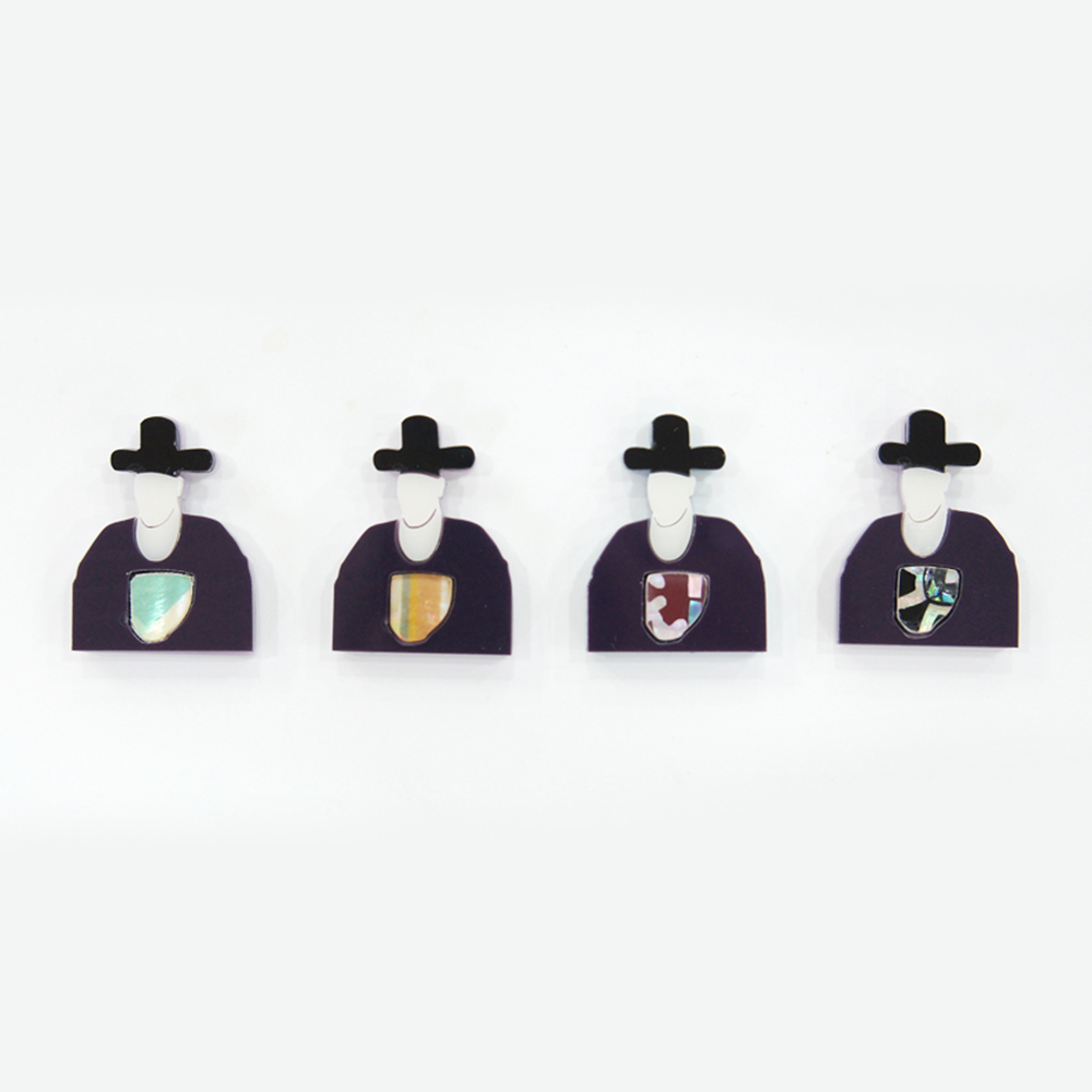 초상화 선비 마그넷