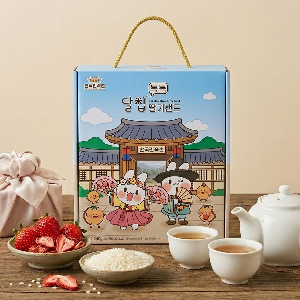 달칩딸기샌드