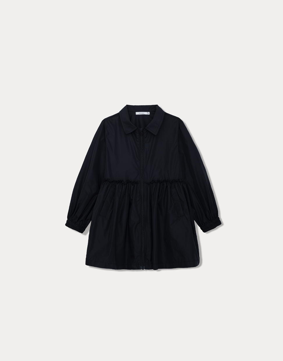 (b품포함 30%sale) Long collor wind jacket (black)