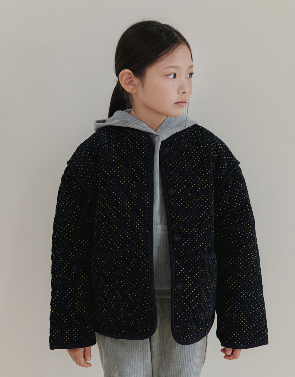 (b품포함 40%sale) dot quilting jacket (3일 이내 순차발송)