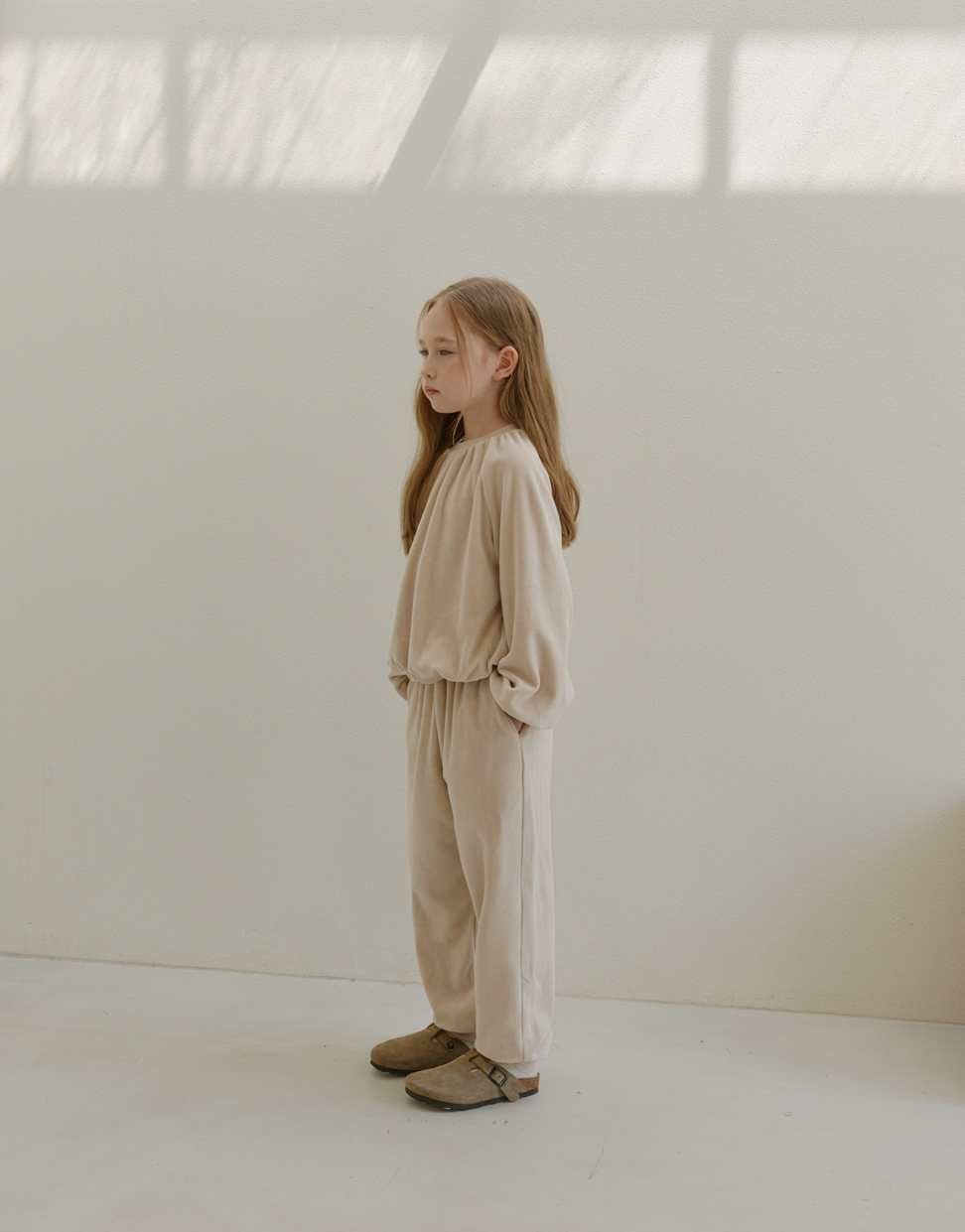 pre-order) Velour Set (beige)