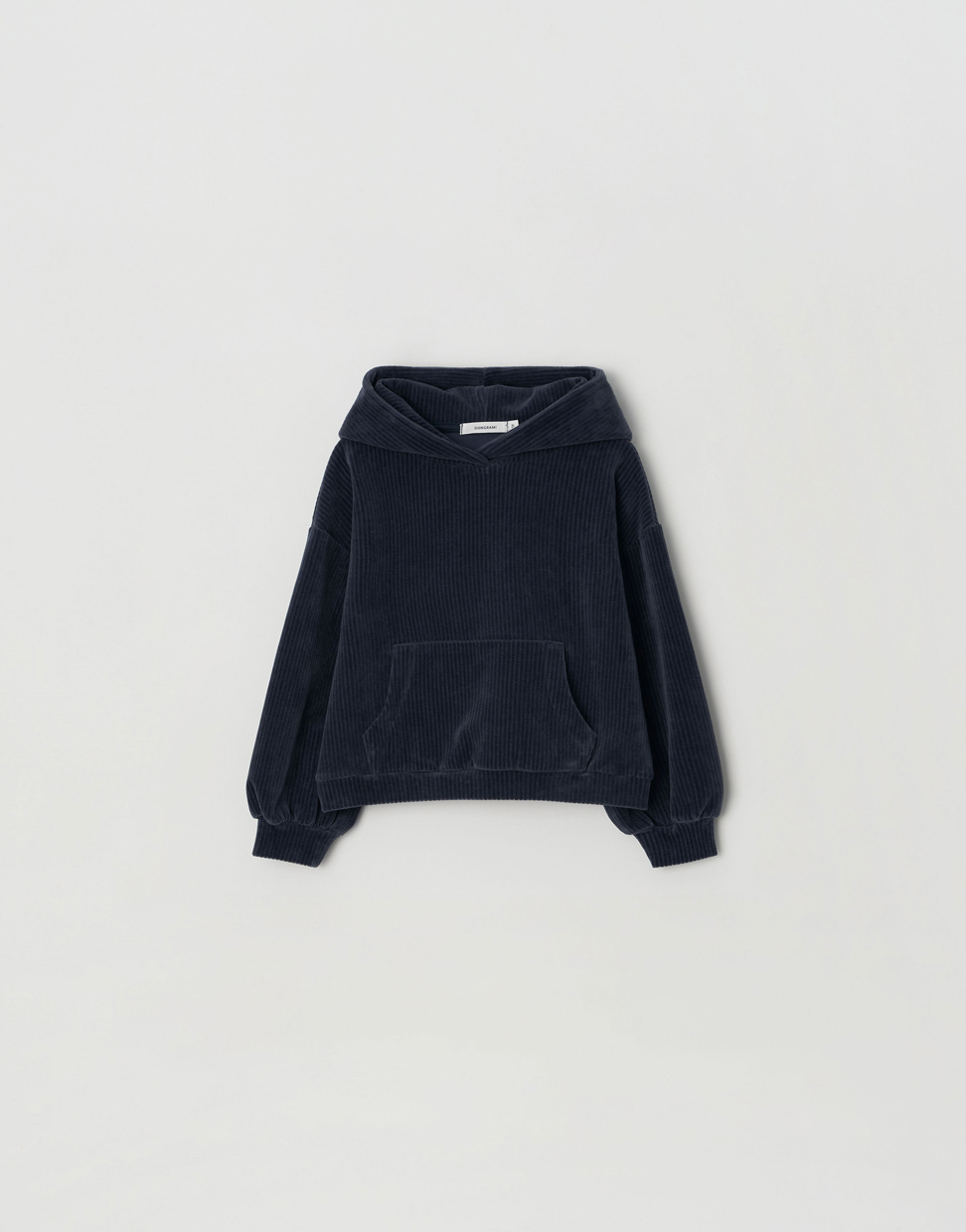 pre-order) Velour Hooded (Navy)