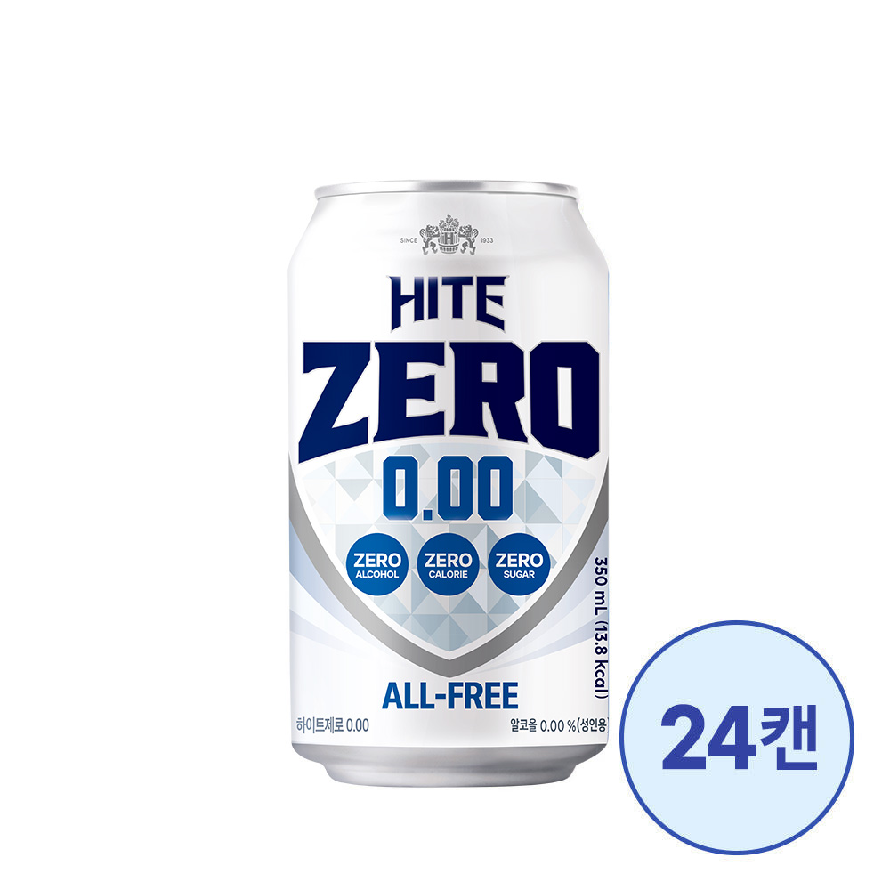 하이트제로 0.00 350ml 24캔