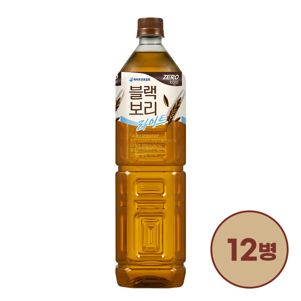 블랙보리 라이트 1.5L 12병