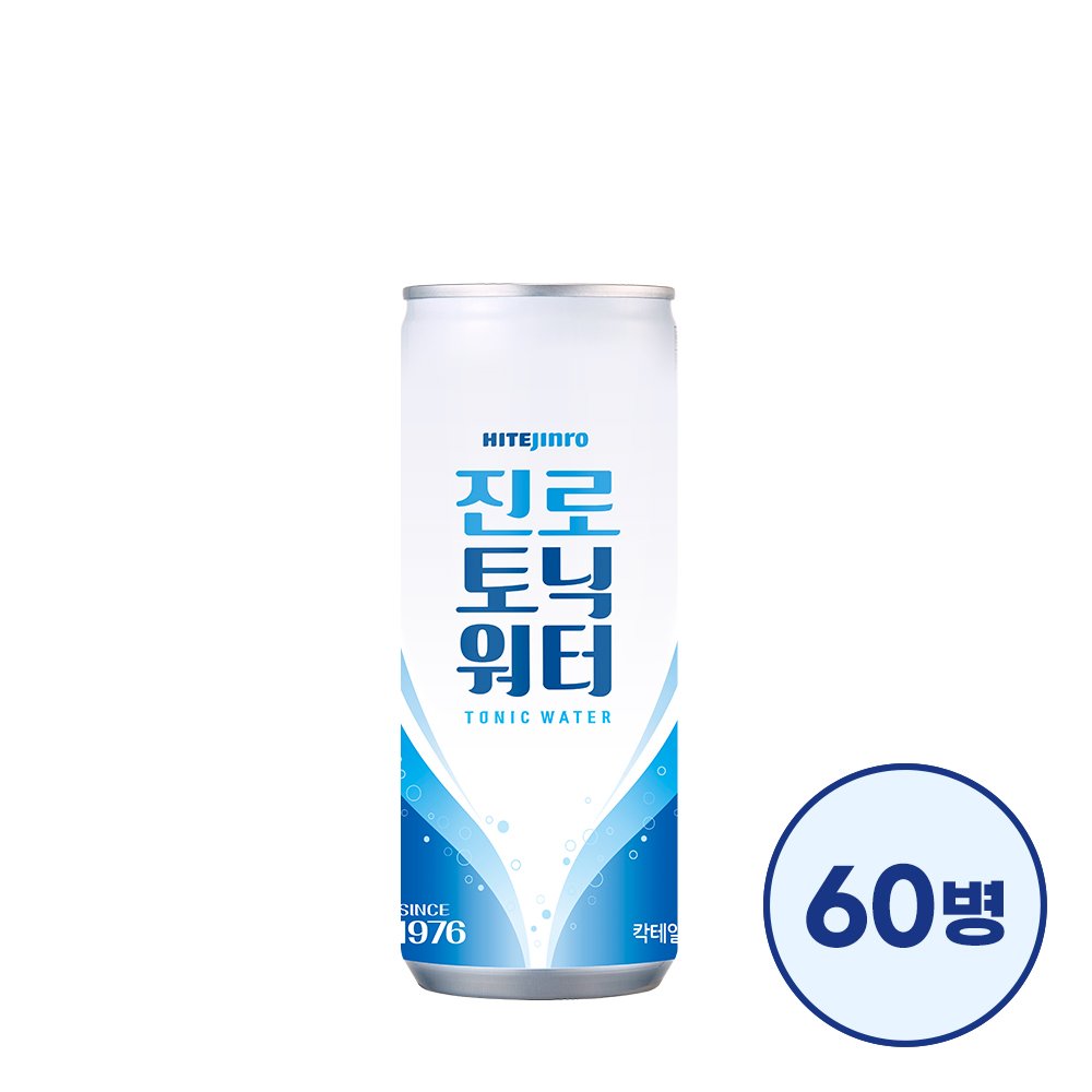[대용량]진로토닉워터 250ml 60캔