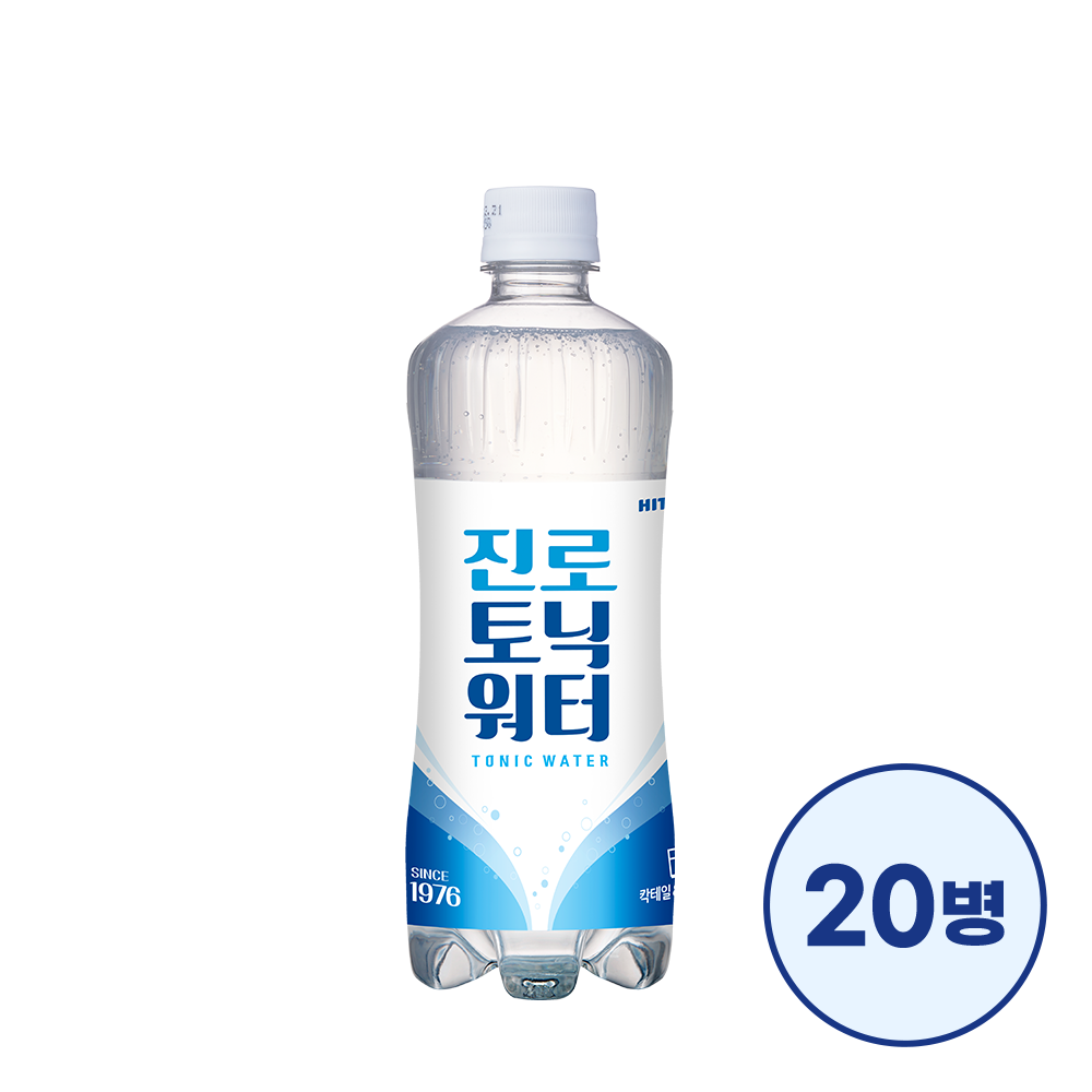 진로토닉워터 600ml 20병