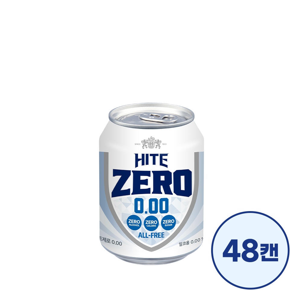 [대용량]하이트제로 0.00 240ml 48캔