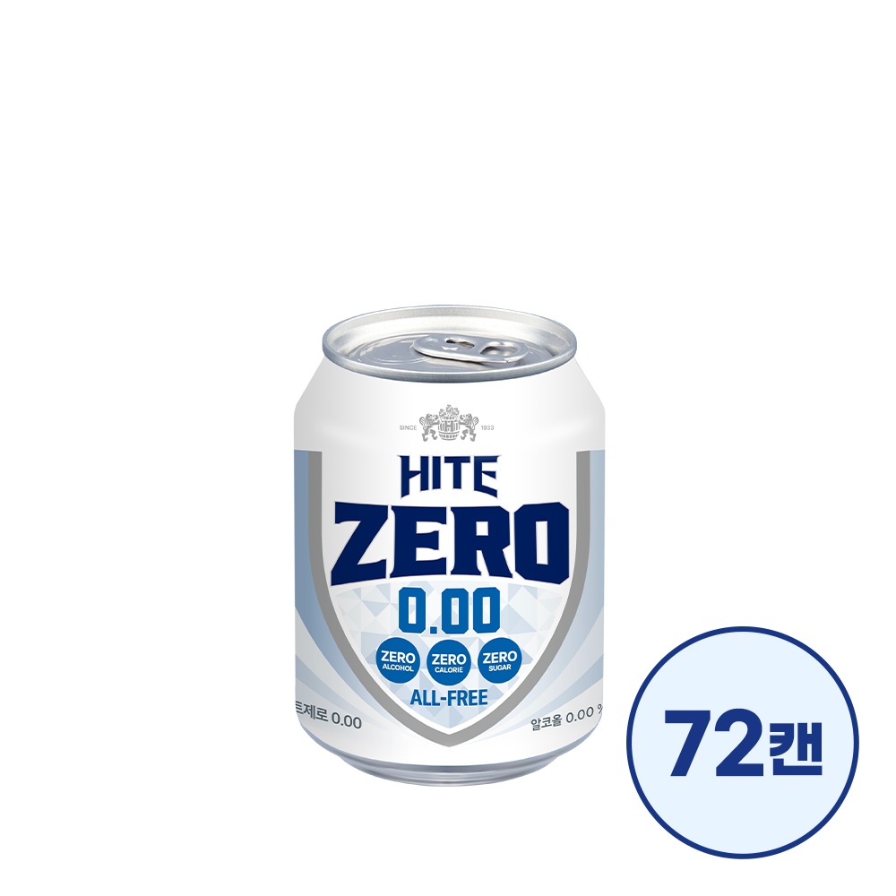 [대용량]하이트제로 0.00 240ml 72캔