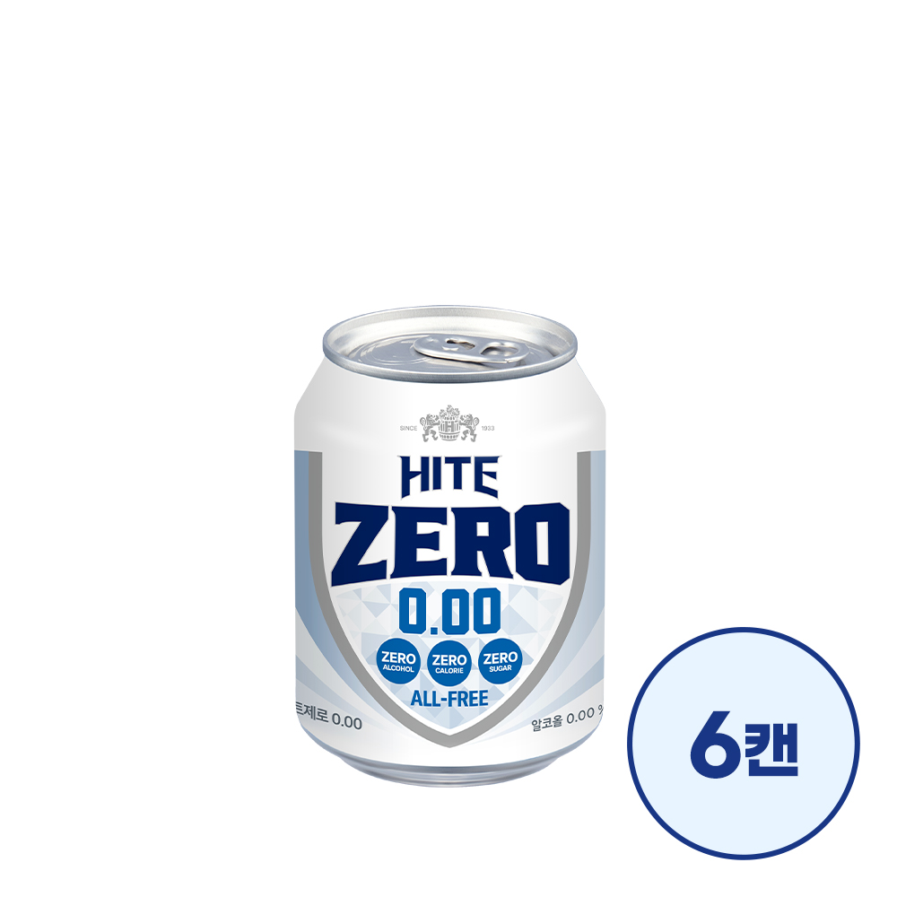 하이트제로 0.00 240ml 6캔