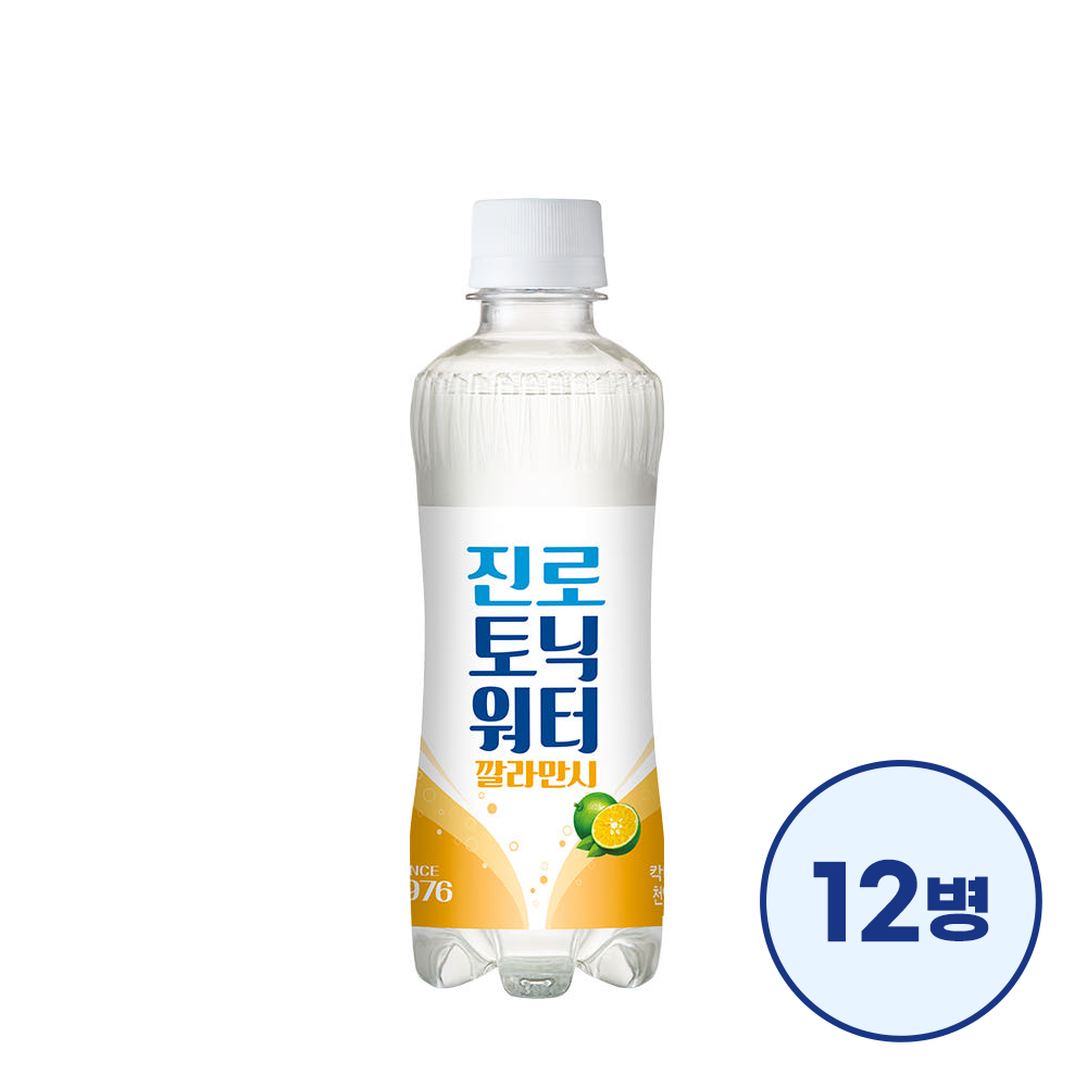 진로토닉워터 깔라만시 300ml 12병