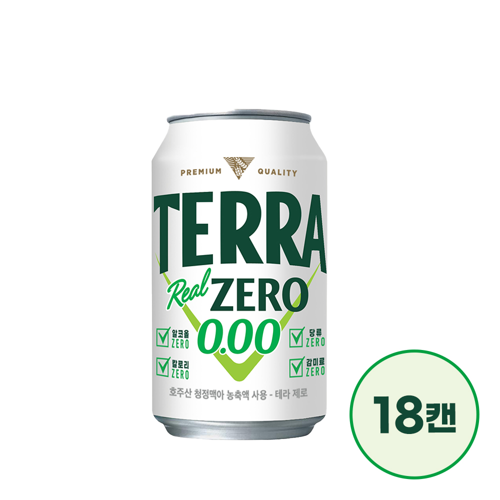 테라 제로 350ml 18캔