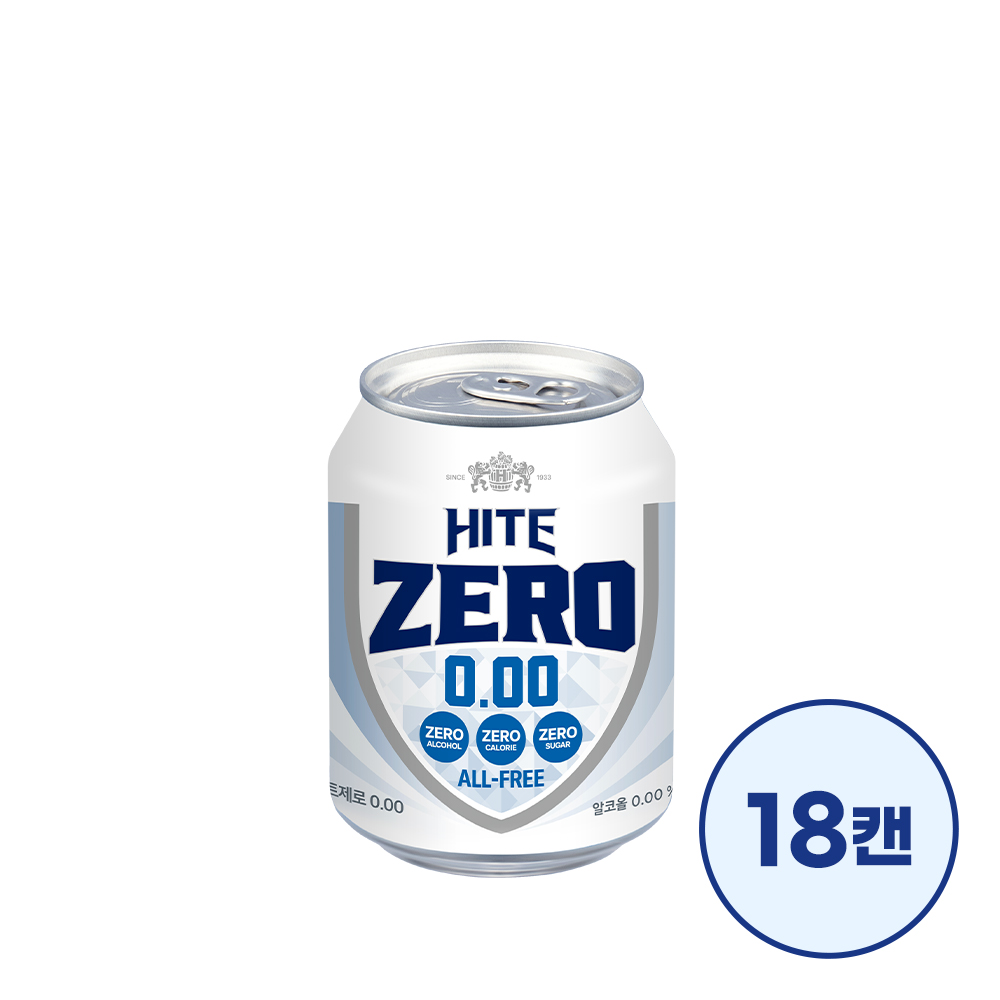 하이트제로 0.00 240ml 18캔