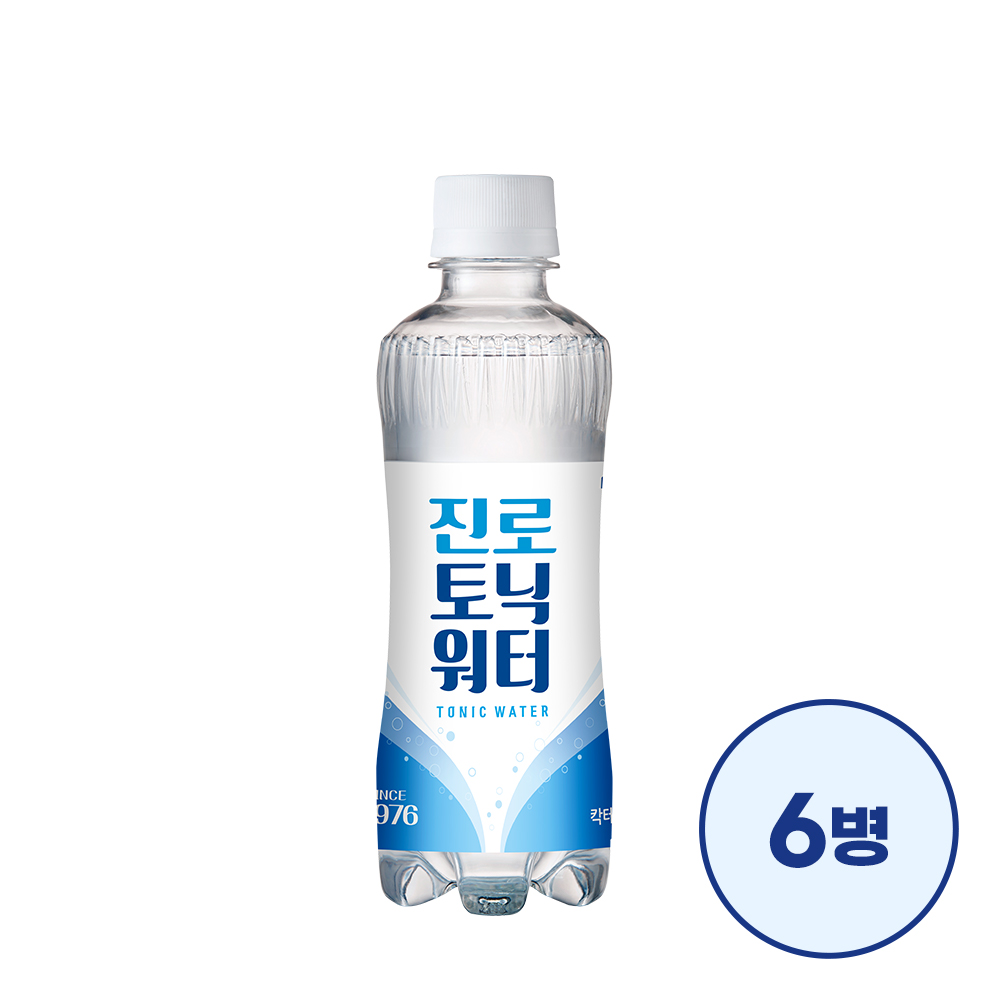진로토닉워터 300ml 6병