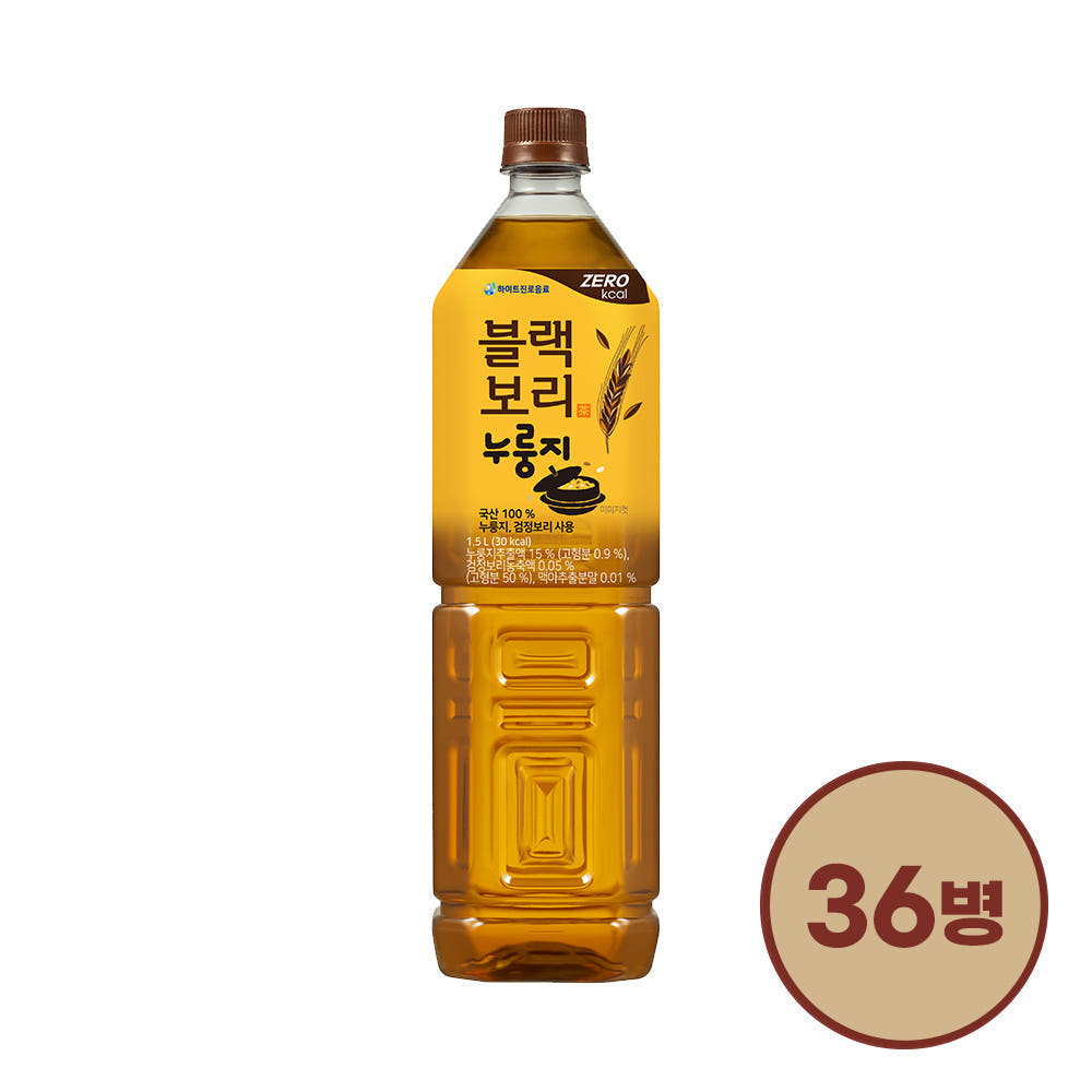 [대용량]블랙보리 누룽지 1.5L 36병