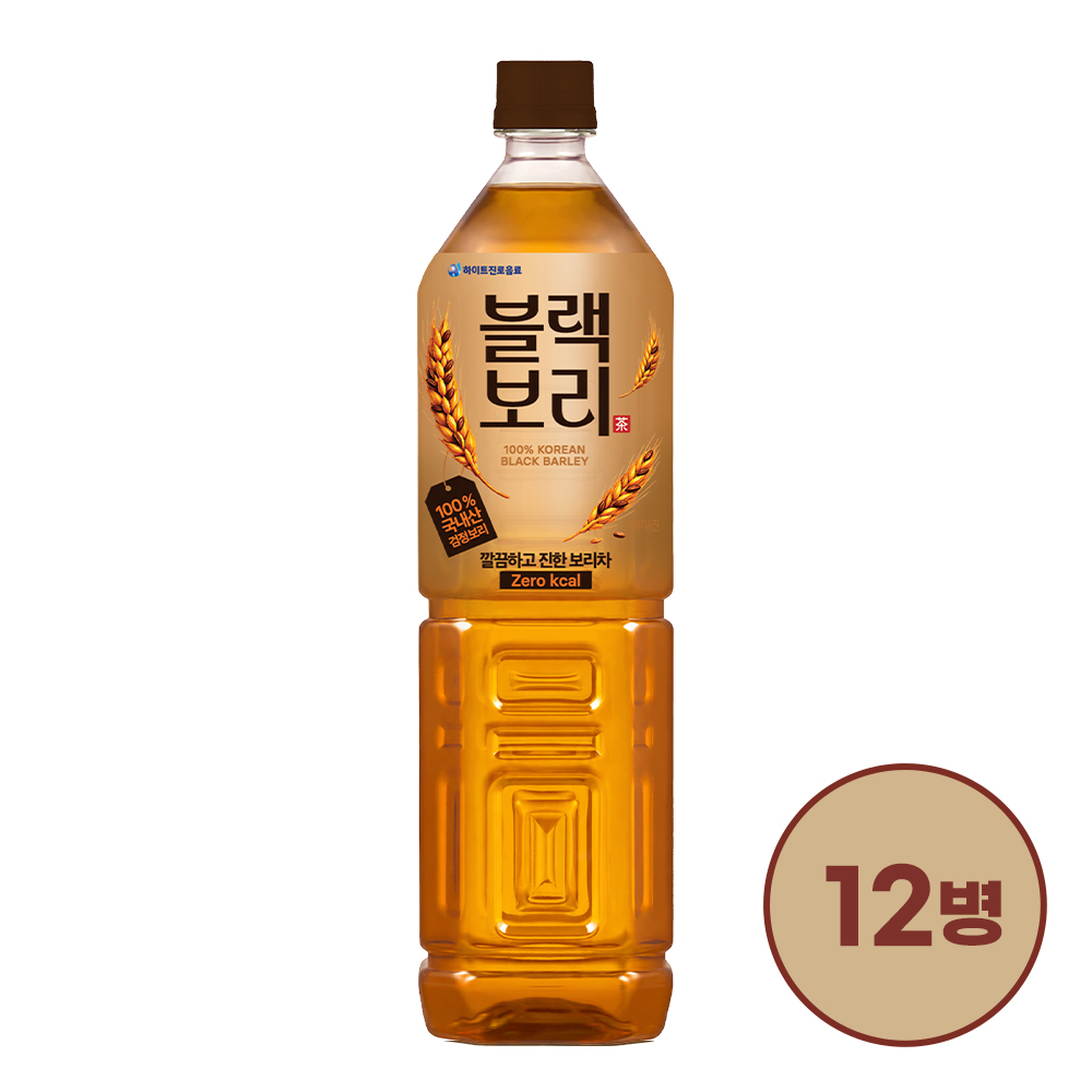 블랙보리 1.5L 12병