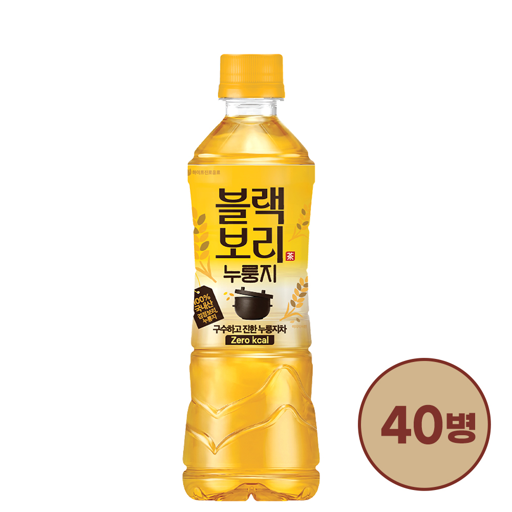 [대용량]블랙보리 누룽지 500ml 40병