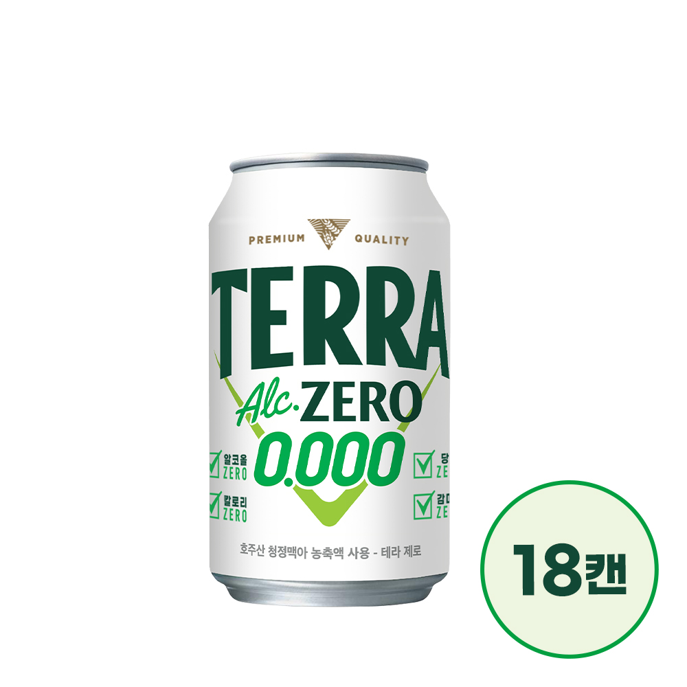 테라 제로 350ml 18캔