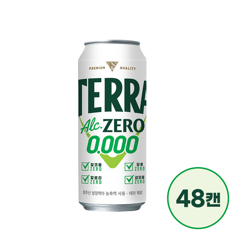 [대용량]테라 제로 500ml 48캔