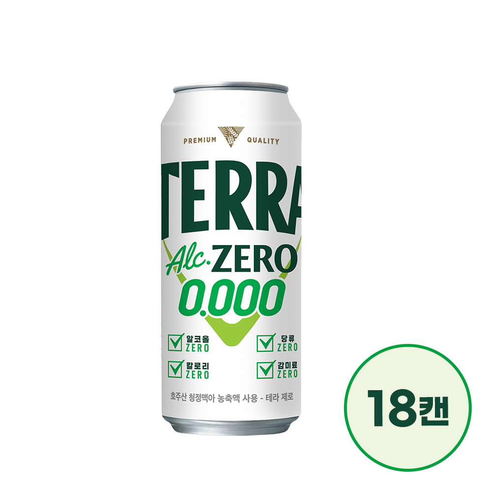 테라 제로 500ml 18캔