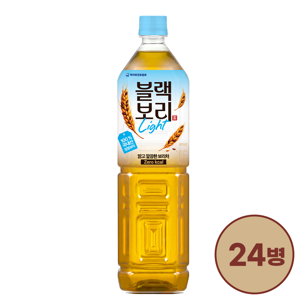 [대용량]블랙보리 라이트 1.5L 24병