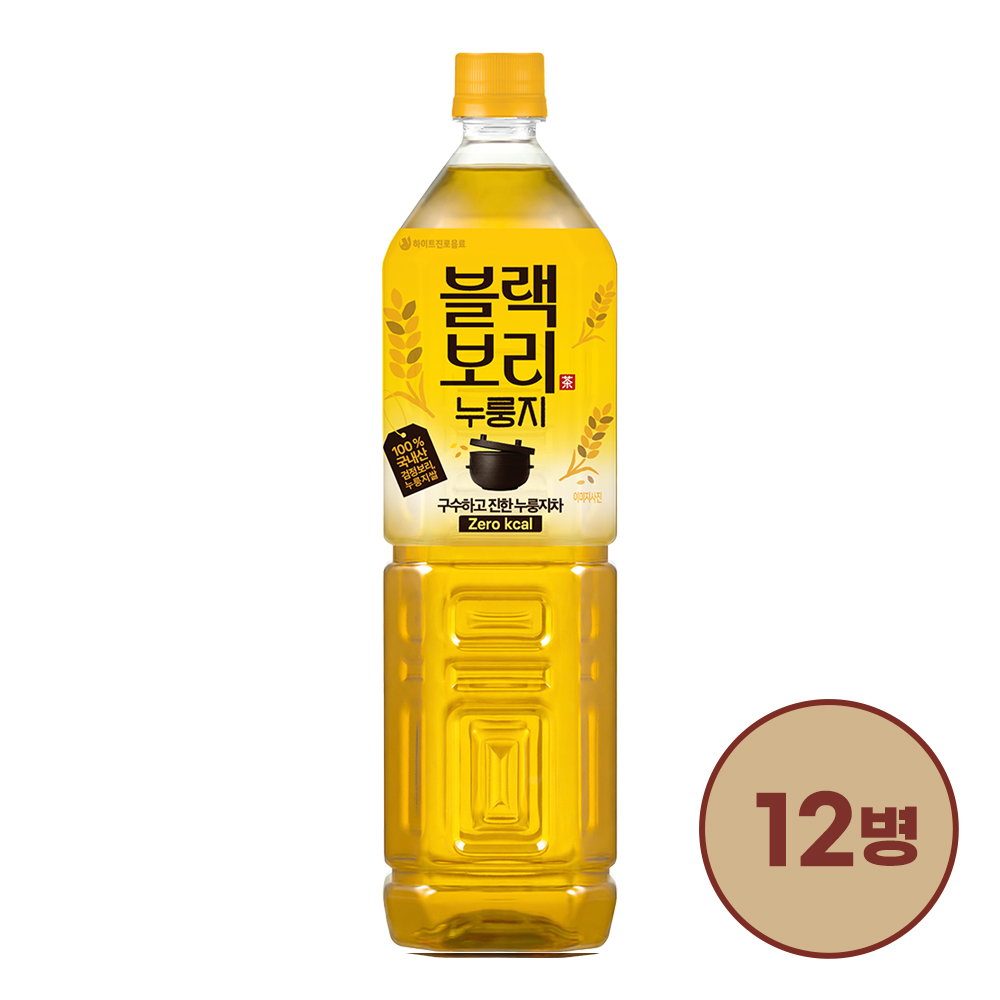 블랙보리 누룽지 1.5L 12병