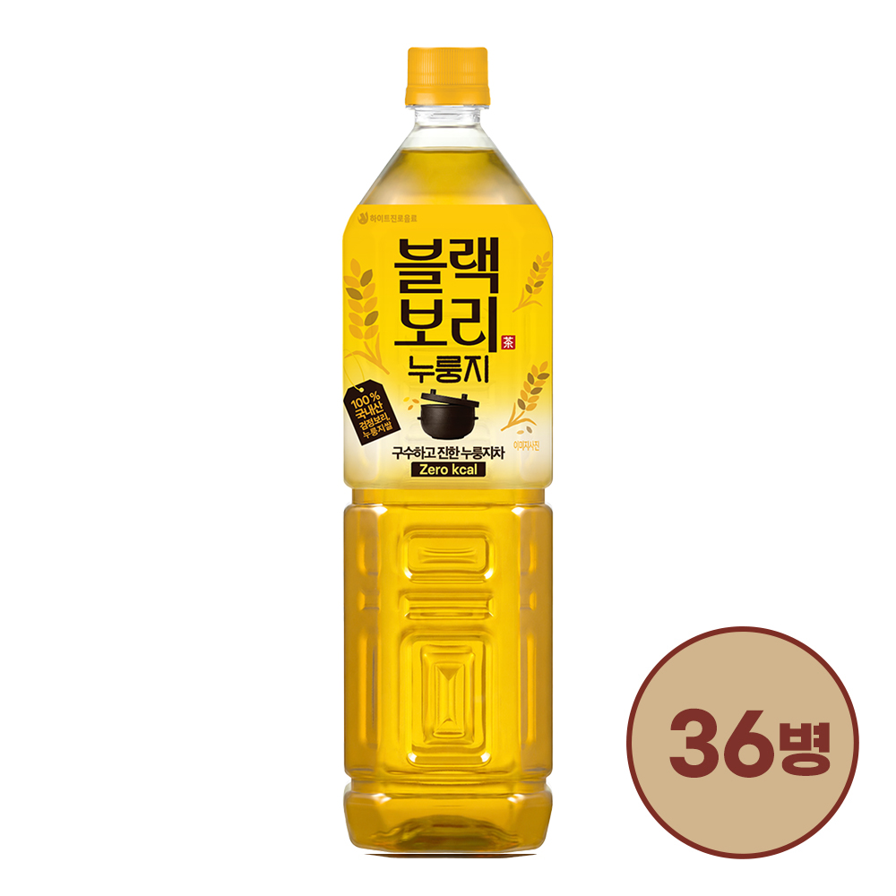[대용량]블랙보리 누룽지 1.5L 36병