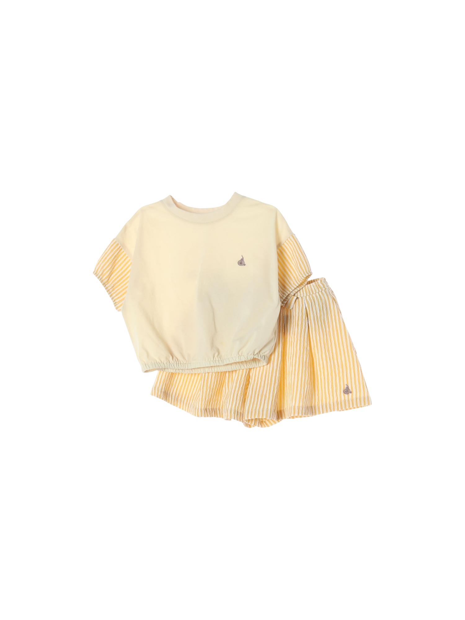 빈폴 롤업 옐로우 셋업 120cm 0