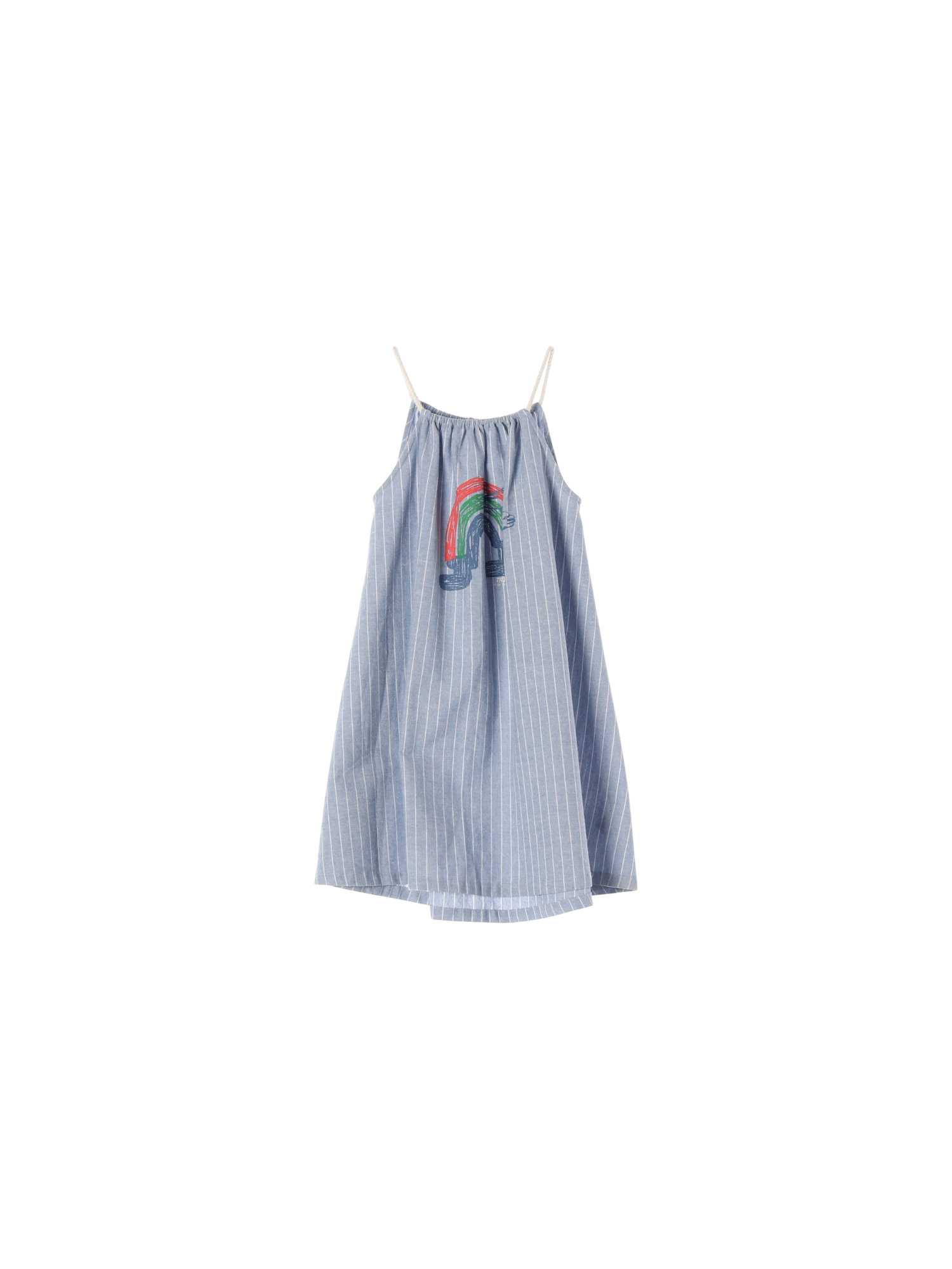 데님인더박스 스트랩 스카이블루 드레스 120cm 0