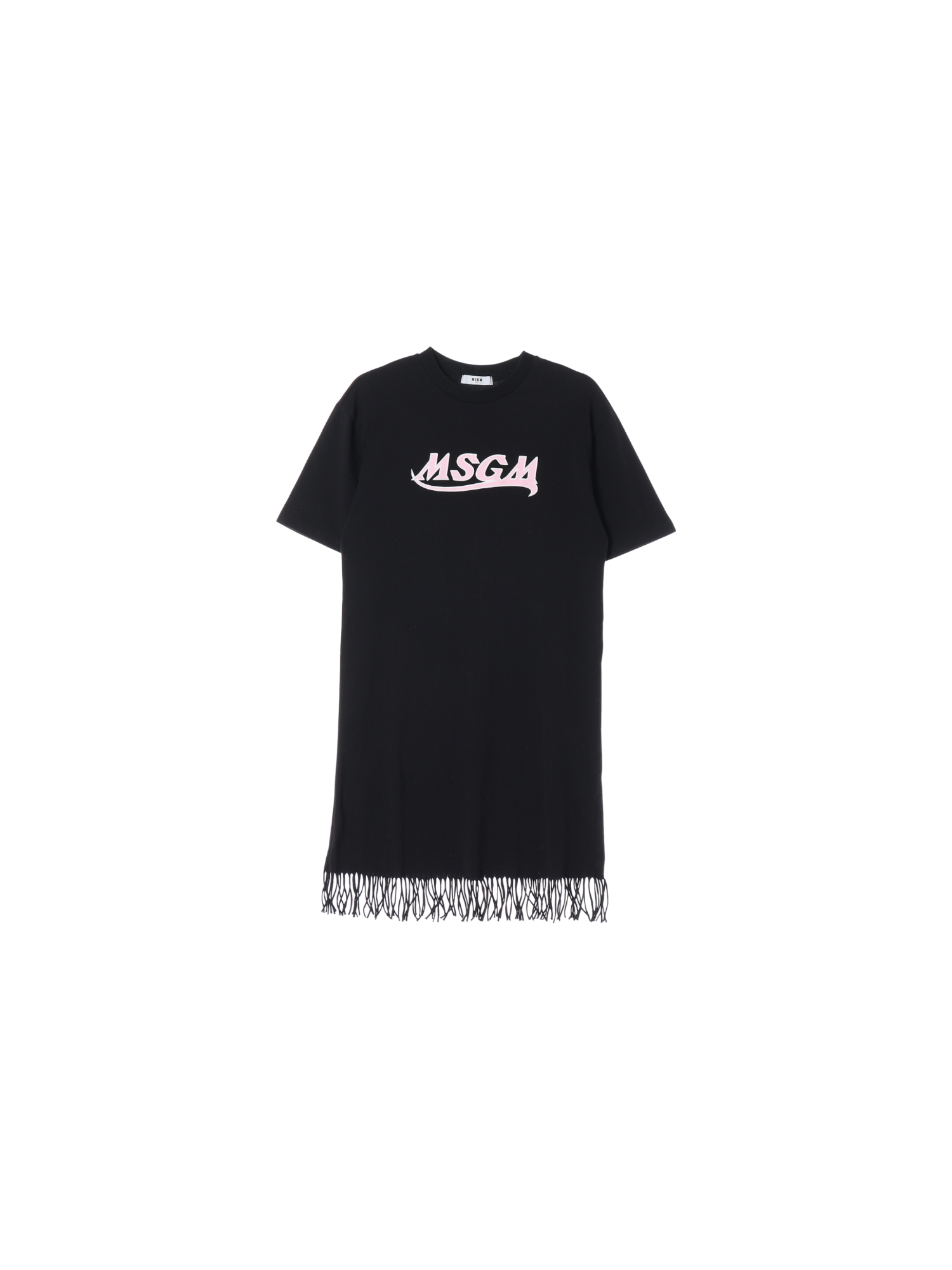 엠에스지엠 프린지 블랙 드레스 12y 0