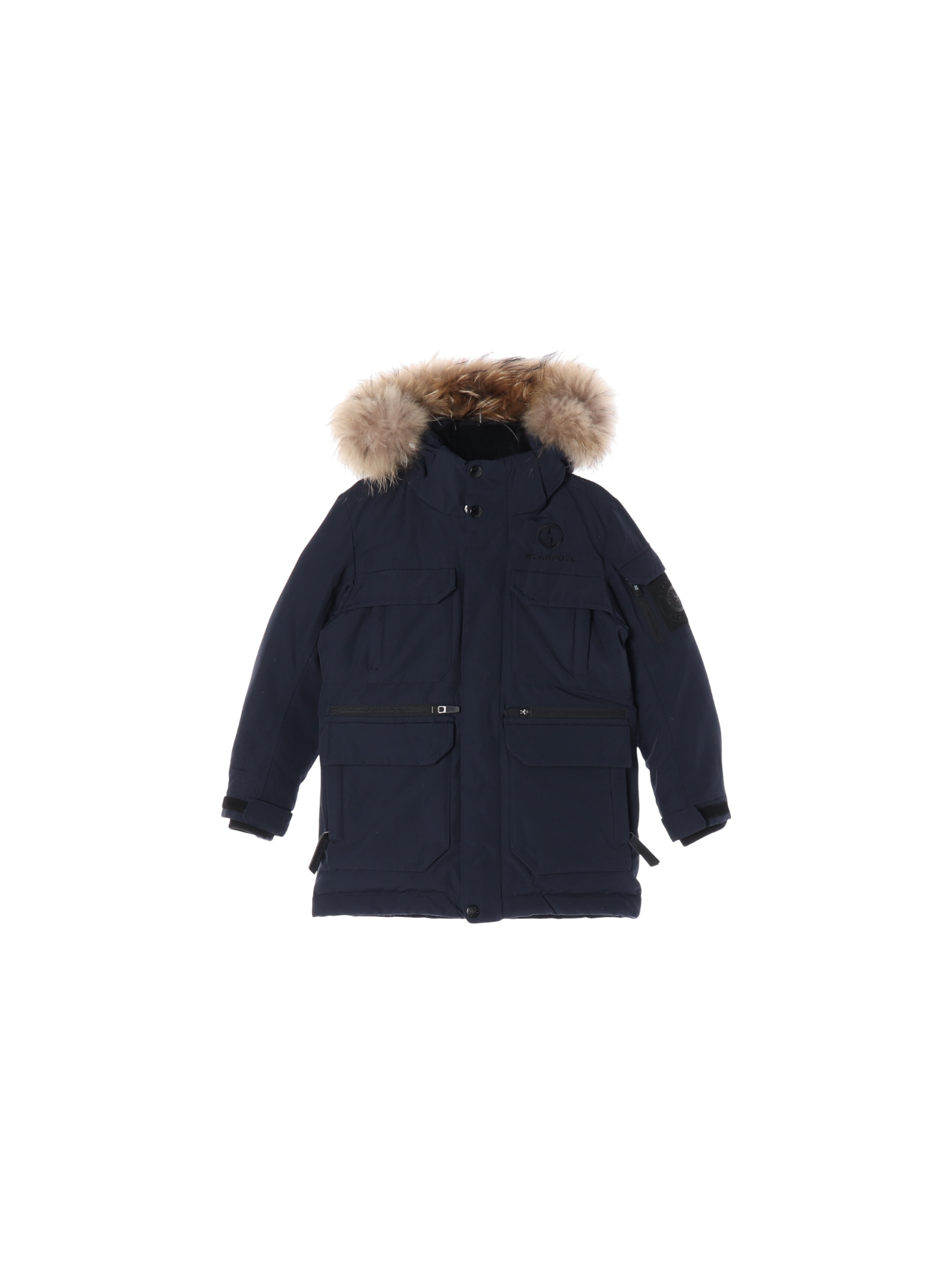 빈폴 포켓 네이비 패딩 110cm 0